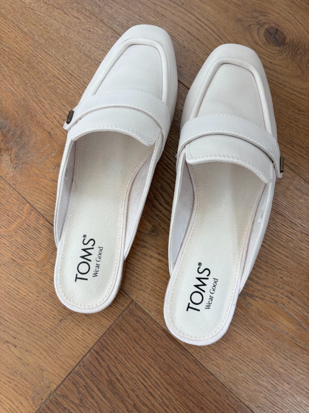 TOMS Lynetter Mule Light Sand Leather